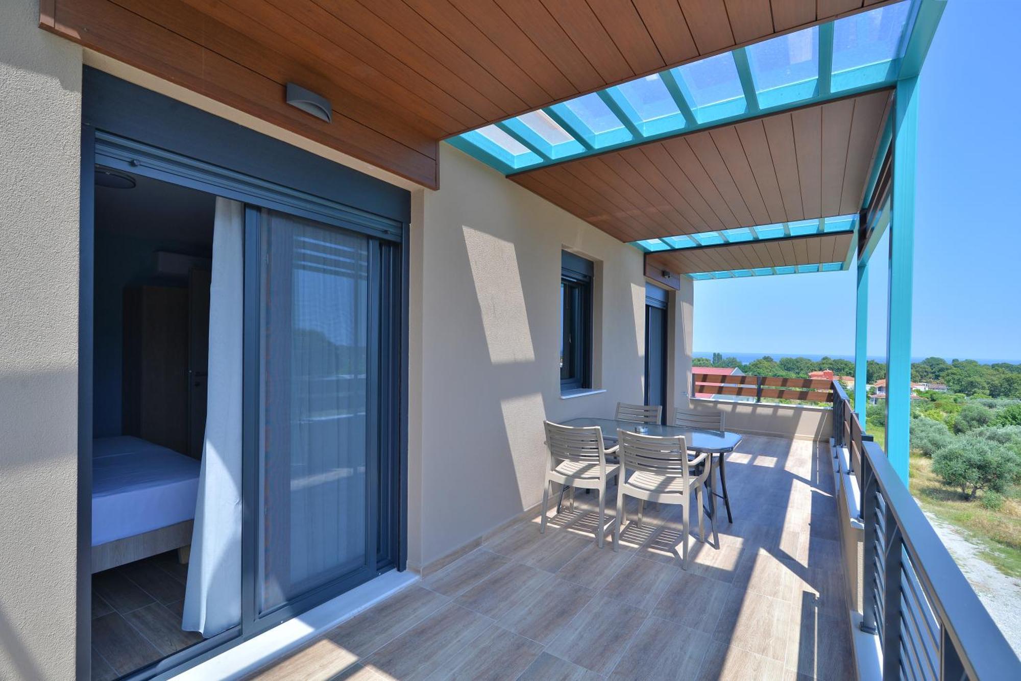Niel Holiday Apartments, Panel Hospitality Homes & Villas Leptokarya  Esterno foto