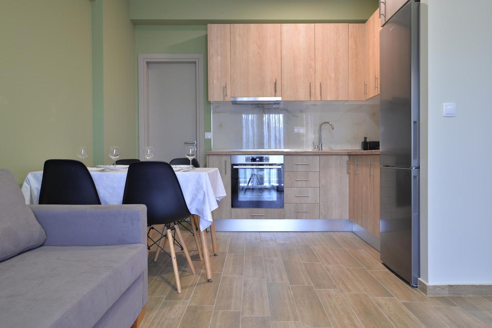 Niel Holiday Apartments, Panel Hospitality Homes & Villas Leptokarya  Esterno foto